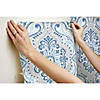 Roommates Bohemian Damask Peel & Stick Wallpaper - Blue Image 4