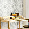 Roommates Bohemian Damask Peel & Stick Wallpaper - Taupe Image 3