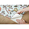 RoomMates Calypso Jungle Peel & Stick Wallpaper, Black Image 1