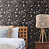 RoomMates Calypso Jungle Peel & Stick Wallpaper, Black Image 4