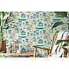 RoomMates Caribbean Peel & Stick Wallpaper, Teal Image 4