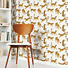 RoomMates Cheetah Cheetah Peel and Stick Wallpaper - Whites Image 1