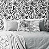 Roommates Clara Jean April Showers Peel & Stick Wallpaper - Black Image 4