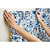 Roommates Clara Jean April Showers Peel & Stick Wallpaper - Blue Image 2