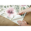 Roommates Clara Jean April Showers Peel & Stick Wallpaper - Green Image 3