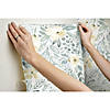 Roommates Clara Jean April Showers Peel & Stick Wallpaper - Yellow Image 2