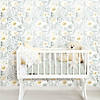 Roommates Clara Jean April Showers Peel & Stick Wallpaper - Yellow Image 4