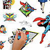 Roommates Classic Superman Characters Peel And Stick Wall Decals Image 4