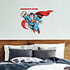 Roommates Classic Superman Peel And Stick Giant Wall Decals With Alphabet Image 1