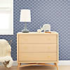 RoomMates Coastal Scallop Peel & Stick Wallpaper Blue Image 1