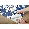 RoomMates Damask Peel & Stick Wallpaper, Blue Image 2