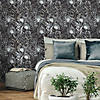 Roommates Dandelion Peel & Stick Wallpaper - Black Image 1