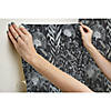 Roommates Dandelion Peel & Stick Wallpaper - Black Image 3
