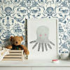 Roommates Deep Sea Toile Peel & Stick Wallpaper - Blue Image 1