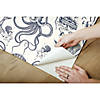 Roommates Deep Sea Toile Peel & Stick Wallpaper - Blue Image 3