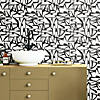 RoomMates Enigmatic Peel & Stick Wallpaper Black Image 3