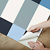 RoomMates Framework Blue Peel and Stick Wallpaper Image 3