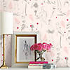 RoomMates Glamour Peel & Stick Wallpaper, Neutral Image 1