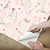 RoomMates Glamour Peel & Stick Wallpaper, Pink Image 2