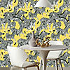 Roommates Herd Together Peel & Stick Wallpaper - Yellow Image 1