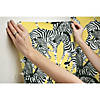 Roommates Herd Together Peel & Stick Wallpaper - Yellow Image 2