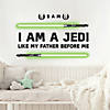 Roommates I Am A Jedi Headboard Glow In The Dark Peel And Stick Giant Wall Decals Image 2