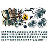 RoomMates Jurassic World: Dominion Peel And Stick Giant Wall Decal w/ Alphabet Image 1