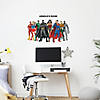 RoomMates Justice League Peel And Stick Giant Wall Decals With Alphabet&#8203; Image 1