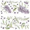 Roommates Lilac Peel And Stick Giant Wall Decals Image 3