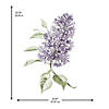 Roommates Lilac Peel And Stick Giant Wall Decals Image 4