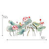 RoomMates Lotus Garden XL Peel And Stick Giant Wall Decal Image 2
