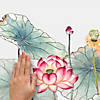 RoomMates Lotus Garden XL Peel And Stick Giant Wall Decal Image 4