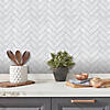RoomMates Marble Herringbone Peel And Stick Sticktile Image 2
