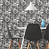 RoomMates Mushroom Magic Peel And Stick Wallpaper, Black Image 4