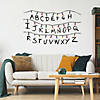 RoomMates Netflix Stranger Things Christmas Light Peel And Stick Giant Wall Decals W/Alphabet Image 1