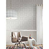 RoomMates Overlapping Medallions Peel & Stick Wallpaper - Gray Image 1