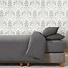 Roommates Persian Damask Peel & Stick Wallpaper - Grey Image 4