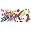 Roommates Power Rangers Peel And Stick Giant Wall Decal Image 3