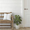 RoomMates Raised Shiplap Peel & Stick Wallpaper - White Image 1