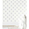 RoomMates Rose Lindo Half Moon Peel & Stick Wallpaper Gray Image 1