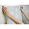 RoomMates Rose Lindo Pressed Petals Peel & Stick Wallpaper Gray Image 4