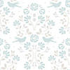 RoomMates Rose Lindo Woodland Peel & Stick Wallpaper Blue Image 2