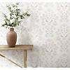 RoomMates Rose Lindo Woodland Peel & Stick Wallpaper Gray Image 1