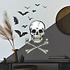 Roommates Skull Glow In The Dark Peel And Stick Giant Wall Decal Image 1