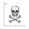 Roommates Skull Glow In The Dark Peel And Stick Giant Wall Decal Image 3