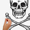 Roommates Skull Glow In The Dark Peel And Stick Giant Wall Decal Image 4
