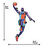 Roommates Space Jam Lebron Peel And Stick Giant Wall Decals Image 2