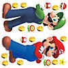 RoomMates Super Mario Luigi And Mario Giant Peel & Stick Wall Decals Image 1