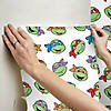 RoomMates Teenage Mutant Ninja Turtles Character Faces Peel and Stick Wallpaper Image 4