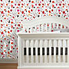 RoomMates Terrazzo Branch Peel & Stick Wallpaper Red Image 1